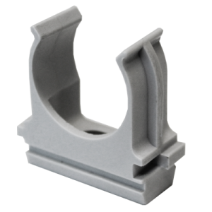 клипса 25 серая