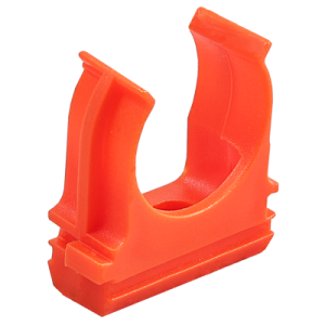 клипса оранжевая