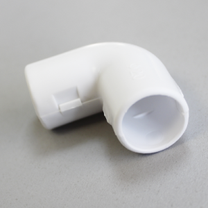 Угол соединительный белый
