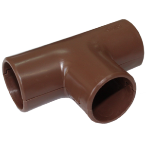 Тройник темное дерево 25